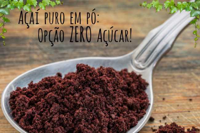 Açaí Orgânico em Pó